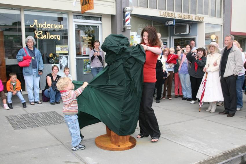 Unveiling of the Avenue of the People